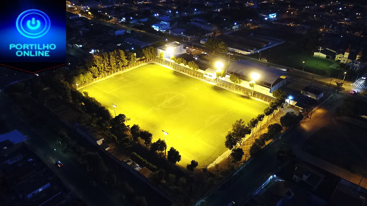 Prefeito Municipal Deiró Marra Convida para inauguração da Iluminação Estádio Daniel Caldeira