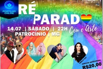 O PROJETO DA PRIMEIRA PARA DO ORGULHO LGBT DE PATROCÍNIO se materializa com as seguintes atividades: