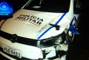 GIRO DE NOTÍCIAS… Suspeitos em fuga batem na viatura da Polícia Militar em cerco bloqueio