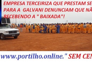 Empresa terceiriza que prestam serviços para a GALVANI não estão dando direito aos trabalhadores dos direito da “baixada”!