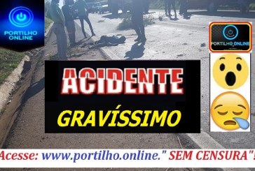 RODOVIA DA MORTE!!! ACIDENTE FATAL NA BR-365- PRÓXIMO AO FRIGORÍFICO “ALIANÇA”.