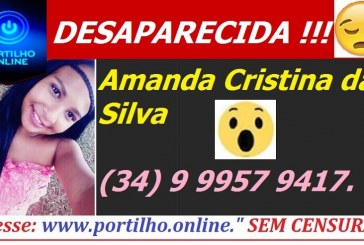 Jovem desaparecida. Amanda Crisina da Silva ( 16 ANOS).