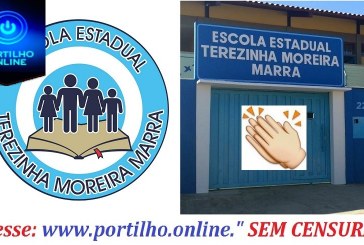 Escola Estadual Terezinha Moreira Marra alcança primeiro lugar na avaliação do “SIMAVE” no 3º ano médio em Língua Portuguesa 