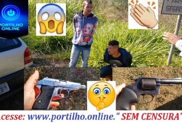 PENITENCIARIA  SEGURA!!! “ESCOLTADORES” DE PRESO, FORAM PRESOS E DUAS ARMAS APREENDIDAS.