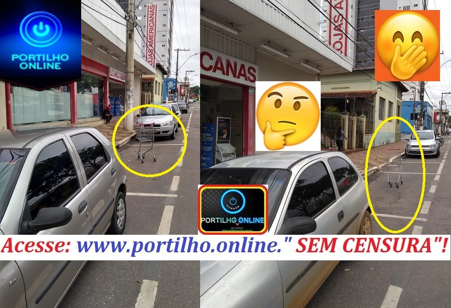 CEDÊ A SESTRAN ??? ESTACIONAMENTO PARTICULAR NA LOJAS AMERICANAS DE PATROCÍNIO???