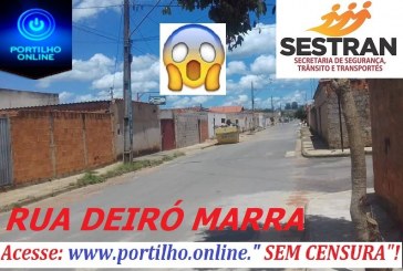 Portilho bom dia gostaria de comunicar a você que aqui na minha rua Dr. Deiro Marra…