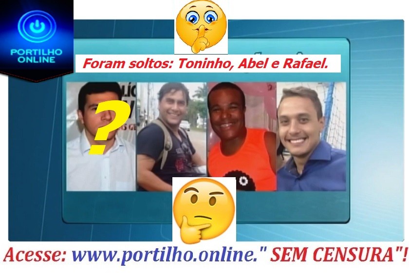 Eles estão de volta!!!! Toninho, Abel e Rafael!!! Policiais civis de PTC.