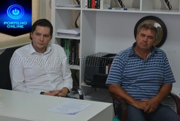 Vice-prefeito Gustavo e o vereador Panxita reúne a imprensa para falar…