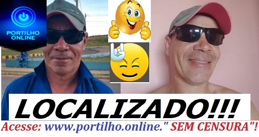 😱👏🤜🤛👍🤙🤘🙌 LOCALIZADO!!! Antonio Cajazeira da Silva ( 47 anos). Ja entro em contato com a familia.