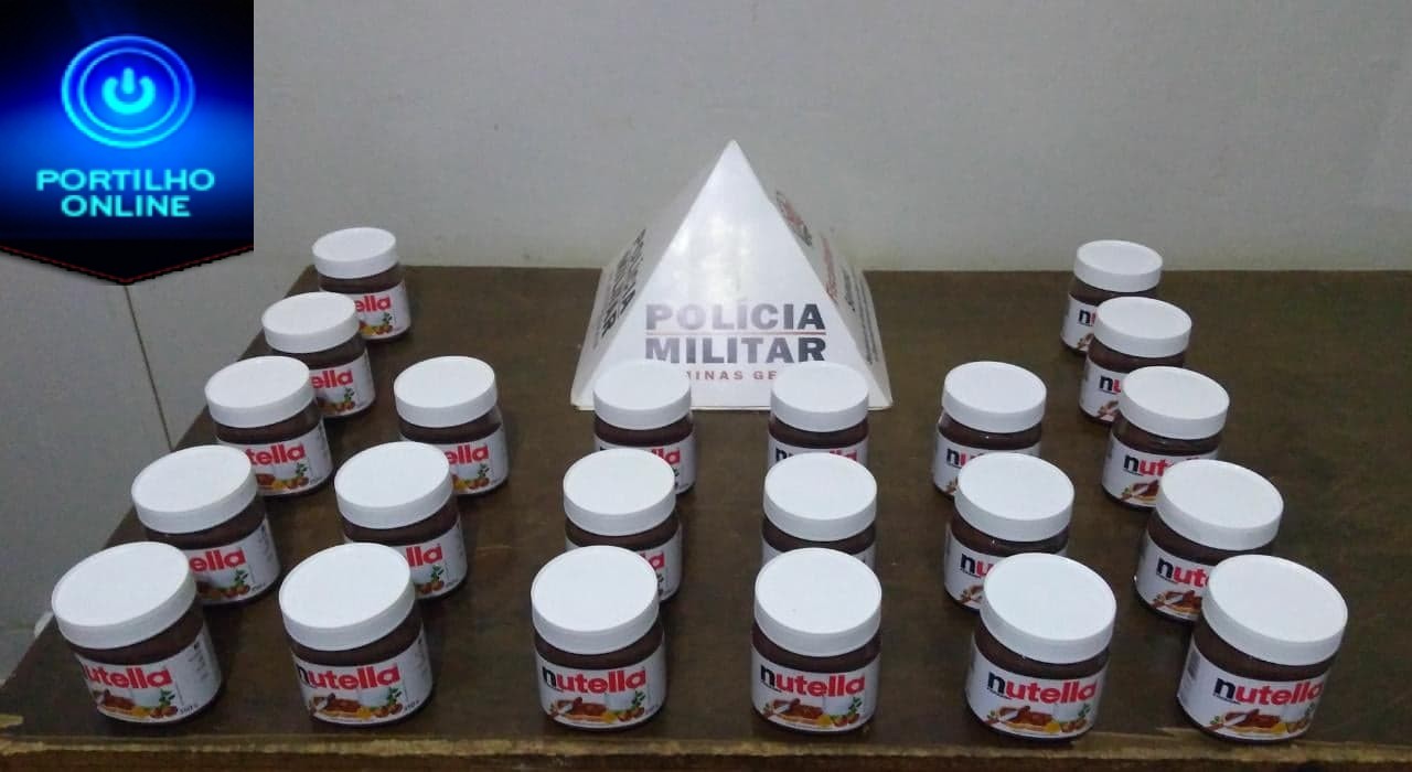 ladra de chocolate é presa após furtar 22 potes de Nutella no supermercado Bernardão Morada Nova