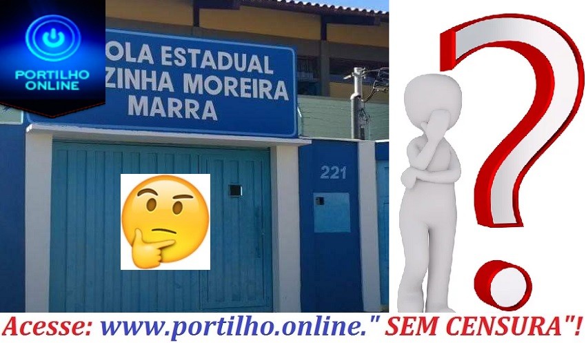 SERÁ QUE OS PAIS DE ALUNOS VÃO ACEITAR?!?!? Atenção: saiu o nome do novo diretor da Escola Estadual Terezinha Moreira Marra