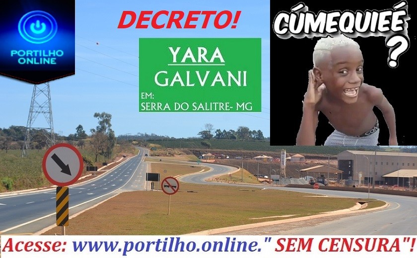 Portilho… Manda isso para o prefeito, ministério público.👉🙄😡😱❌💉🔬🚨🚓AS MINERADORAS: YARA E GALVANI não vão respeitar os decretos. denúncias de trabalhadores.