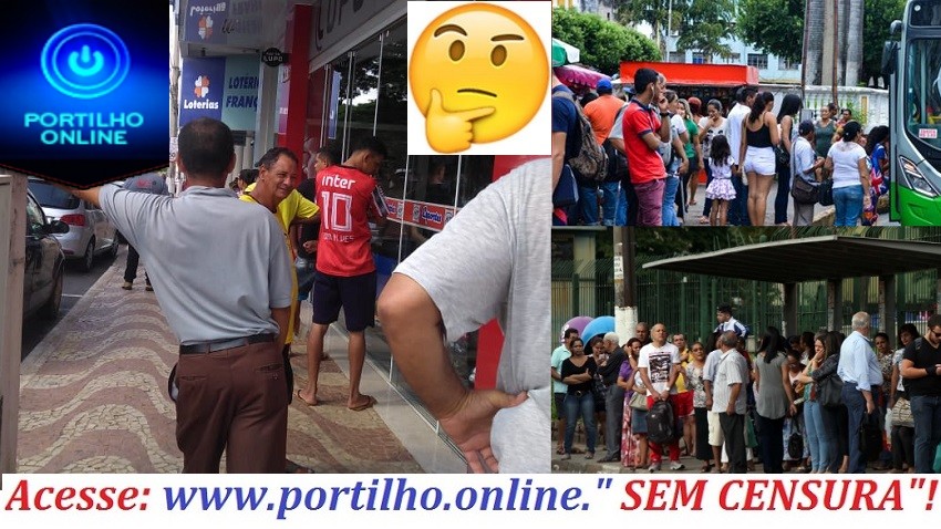 👉🤔😷🤧🚌🚎💰⚖💴💶💸🤑Lotéricas e pontos de coletivos tem mais gente que nos shows. CADÊ A FISCALIZAÇÃO!!!