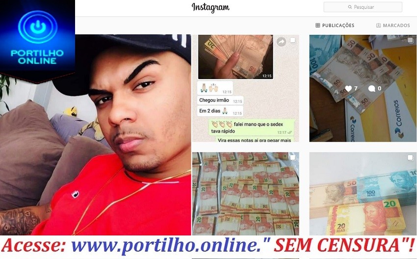 👉😠😱💸💵⚖🚓🚨NOTAS FALSAS!!! Portilho segui esse cara ai no Instagram…Ele vende notas falsas na cara dura, só 👉🤔  que esta foto não é ele não…