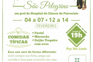 DRIVE THRU DA FESTA DE SÃO PELEGRINO COMEÇA NESTA QUINTA-FEIRA, DIA, 04/02/2021