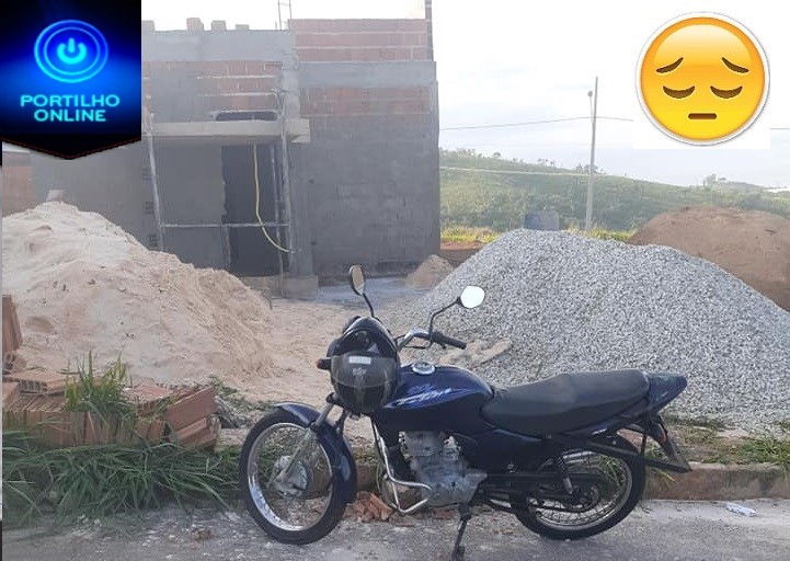 Moto roubada!!! Foi roubada no bairro Enéas placa HAZ – 0071