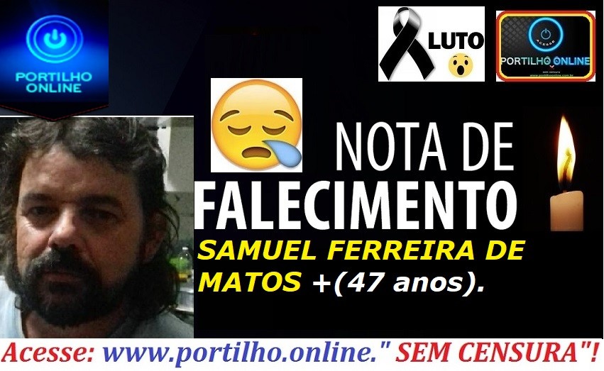 👉😱😭😪⚰🕯😪 NOTA DE FALECIMENTO . FUNERÁRIA FREDERICO OZANAN INFORMA….