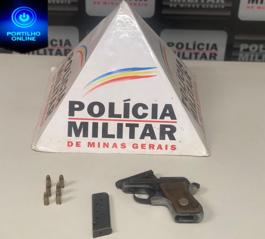 👉🚨🚔⚖⛓🧐😮⚰🕯🔫OCORRÊNCIAS POLICIAIS… Polícia Militar prende autor por porte ilegal de arma de fogo