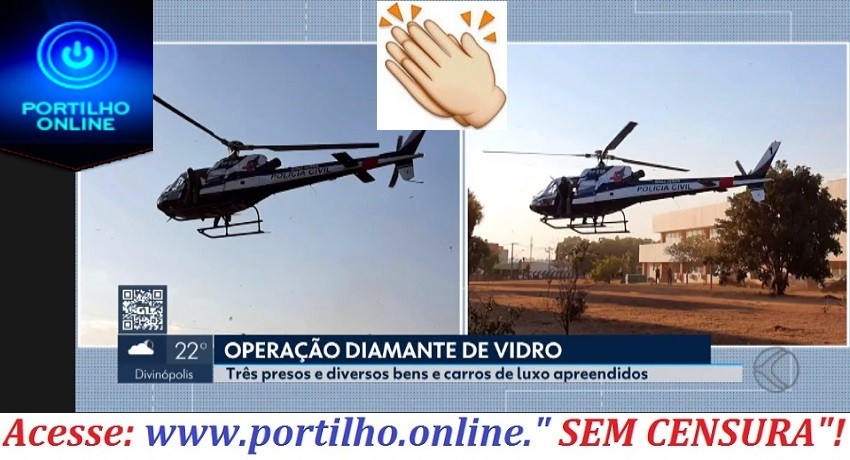 👉 Desta vez a ciade de Patrocinio-mg não estava nas operações.📣🚨👍👏😱🚔👊⚖⛓‘Diamante de vidro’: Gaeco de Uberlândia faz operação em 7 cidades de MG e SP