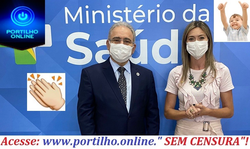 👉👏🙌👍💉👊👏👏👏😷💊🌡🔬Conquista: Deputada Greyce Elias e Ministro Queiroga anunciam Credenciamento Oncológico SUS da Hospital Santa Casa/Hospital do Câncer