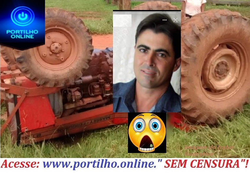 👉🚨🚒🚑⚰🕯😢😪😪VITIMA FATAL!!! Jovem morre após trator cair sobre seu corpo- fazenda santa Inácio.