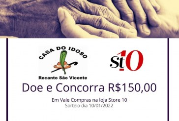 👉🙏🚓👊👍👏👏Campanha Solidária!! Store 10 em prol da Casa do idoso Recanto São Vicente .