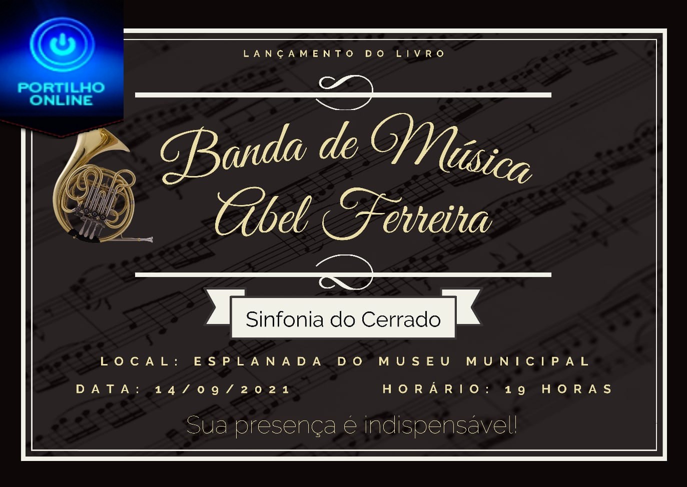 👉👍👊🙌👏👏👏Hoje, dia 14 de setembro, estaremos fazendo o lançamento do livro da história da Banda de Música Abel Ferreira