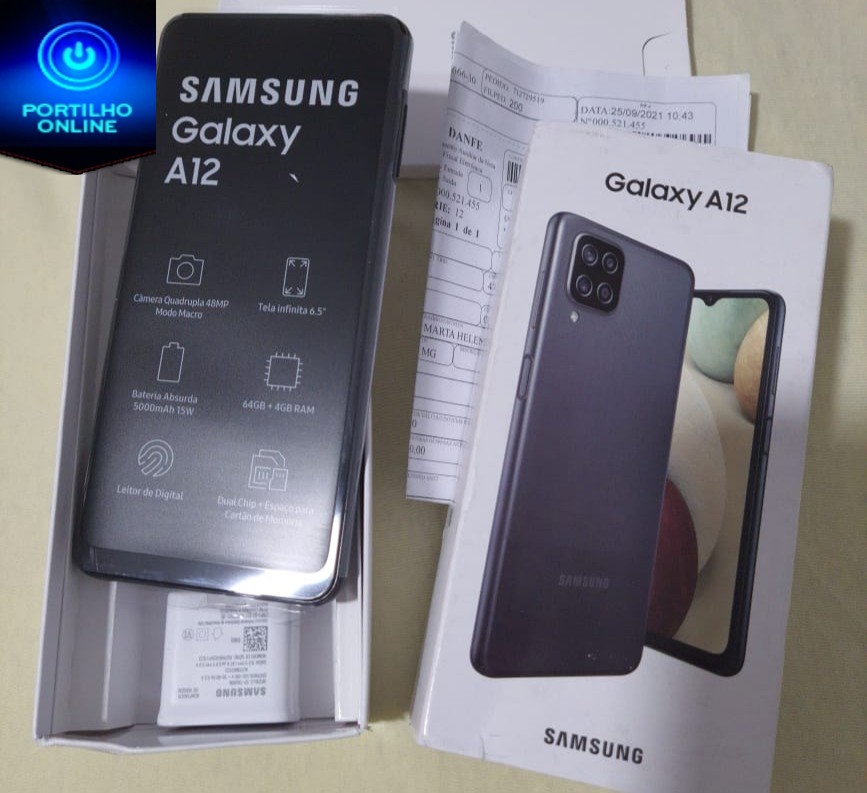 👉👍👏📲Vende-se Celular A12 Samsung zero na caixa.