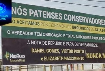 👉😡👎😱🤔😔⚖🌈🌈🌈Patos de Minas!!!outdoor instalado na cidade de Patos de Minas tem gerado polêmicas!!!