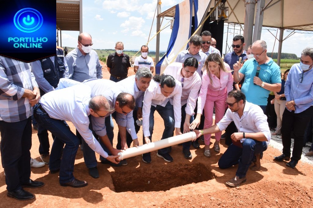 👉✍👊🙌👍🔬💊🔭💉👏👏👏👏👏Lançadas pedras fundamentais da construção da sede do HC Patrocínio e Instituto de Prevenção ‘Júlia do Prado’