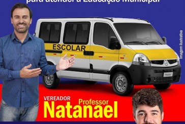 👉✍👊👍👏👏👏👏A pedido do Vereador Professor Natanael, Deputado Federal Zé Vitor destina uma VAN no valor de 265 mil reais para a Educação Municipal
