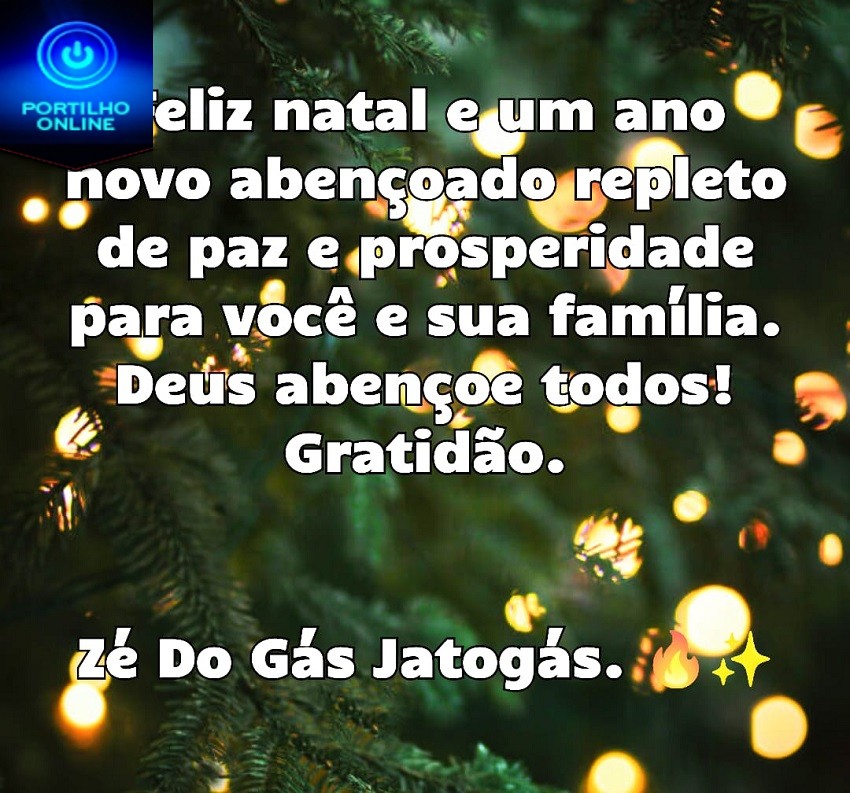 👉👏🍾🥂🎉🎊🌲🎄🍹✍👏👏👏AOS CLIENTES E AMIGOS DO MAIS RESPEITADO EMPRESA DE GÁS DA CIDADE REGIÃO, ZÉ DO GÁS DESEJA A TODOS OS CLIENTES E A FAMÍLIA PATROCINENSE FELIZ NATAL!