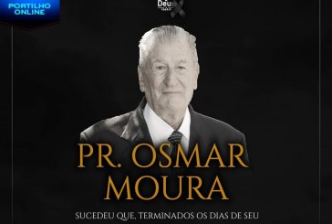 👉 😔⚰🕯😪👉😱😭😪⚰🕯😪 NOTA DE FALECIMENTO…Faleceu hoje  em Patrocínio a Srª Pastor OSMAR DOS SANTOS MOURA, (96 anos Fundador da Assembléia de Deus – Madureira, )… SÃO PEDRO E VELÓRIO PRÍNCIPE DA PAZ INFORMA…