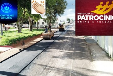 👉👏👍✍👍👏👏👏NOTÍCIASSSS DA PREFEITURA!!!! Governo Municipal realiza recapeamento de mais um trecho da Rua Presidente Vargas