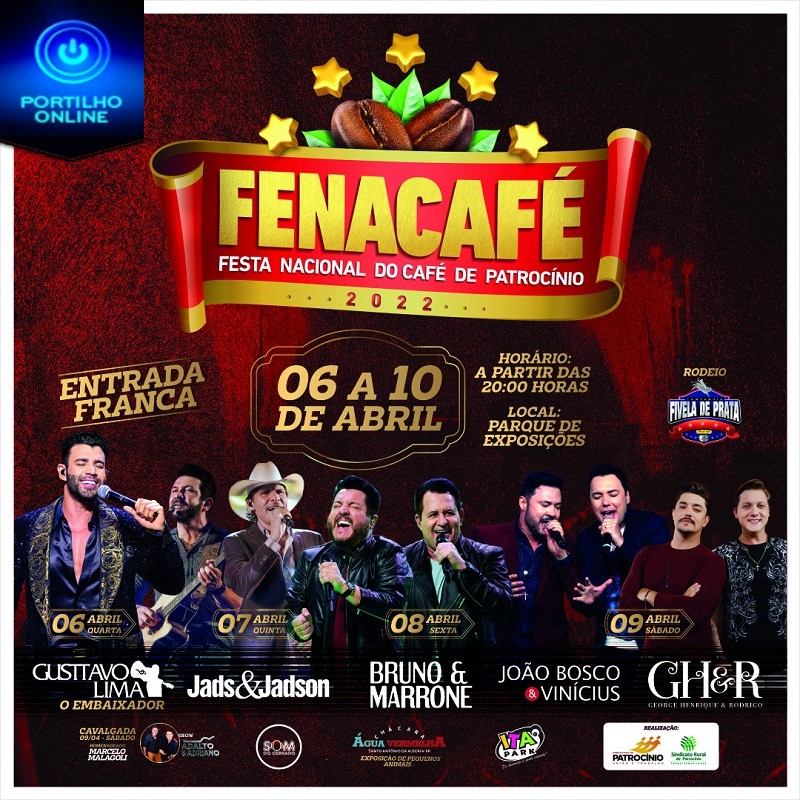 👉✍🎹👏🥁🎧🤛🎼🤜🎤🥁FENACAFÉ 2022 é oficialmente lançada pelo Governo Municipal