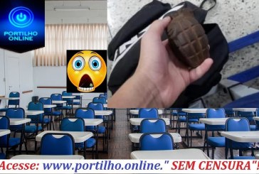 👉😳🧐🚔🚓💣💣💣GRANADA NA SALA DE AULA!!! Adolescente, de 13 anos, leva granada para escola particular de Belo Horizonte