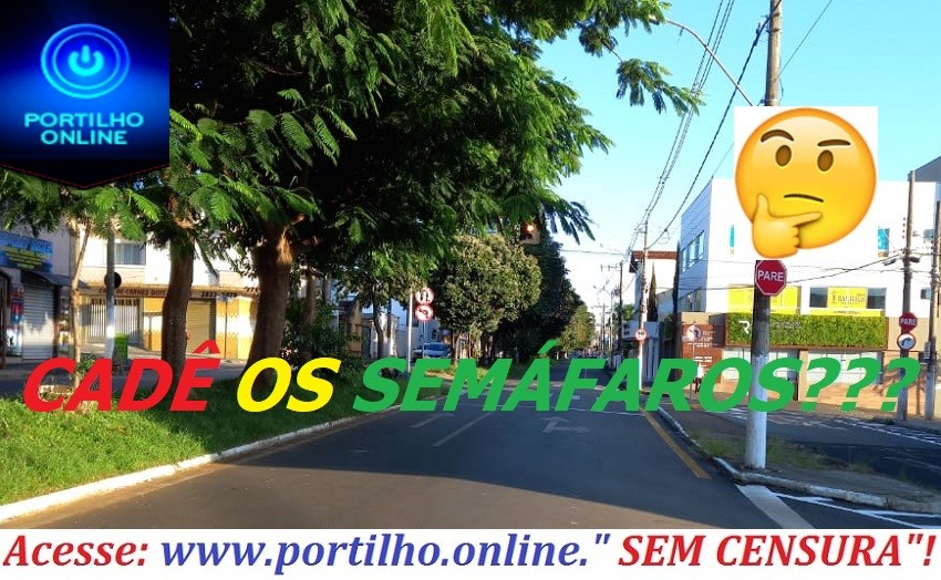 👉🤔🧐🚦✍😳🚦🤜🚦🤛🌳🌲🌴 Bom dia Portilho, tudo bem?? Os semáforos da Avenida josé Maria de Alkmin com a Rua Rio Branco…