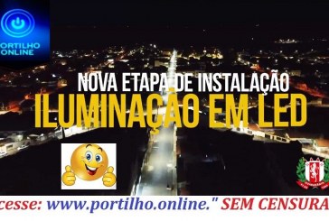 👉👍👏👊🔦💡🔌ILUMINADA!!! Nova etapa de instalação de lâmpadas de LED está concluída em Guimarânia.