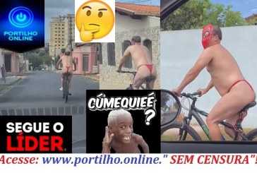 👉🤔😱😳😃👏👍🤜👙🤛👀👁🥇💜🌈🌈🚴‍♀️🚲ASSISTA AO VIDÊO DE UM CICLISTA DE “ CALCINHA VERMELHA”!!!Sóh aqui em Uberaba Mesmo!!! Ôhhhh beraba-bão!!! Que “isso Homem-Aranha”!!!