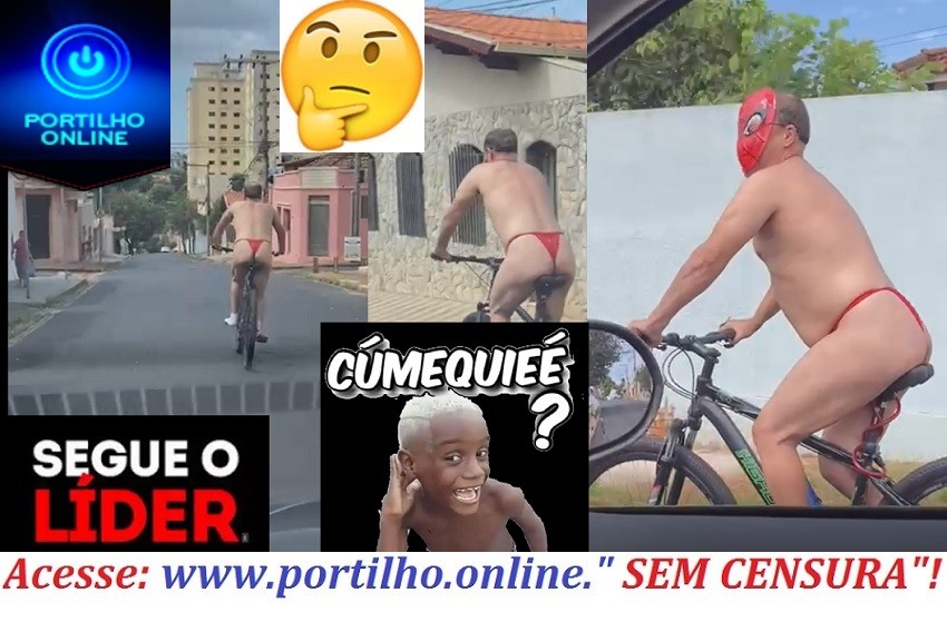 👉🤔😱😳😃👏👍🤜👙🤛👀👁🥇💜🌈🌈🚴‍♀️🚲ASSISTA AO VIDÊO DE UM CICLISTA DE “ CALCINHA VERMELHA”!!!Sóh aqui em Uberaba Mesmo!!! Ôhhhh beraba-bão!!! Que “isso Homem-Aranha”!!!