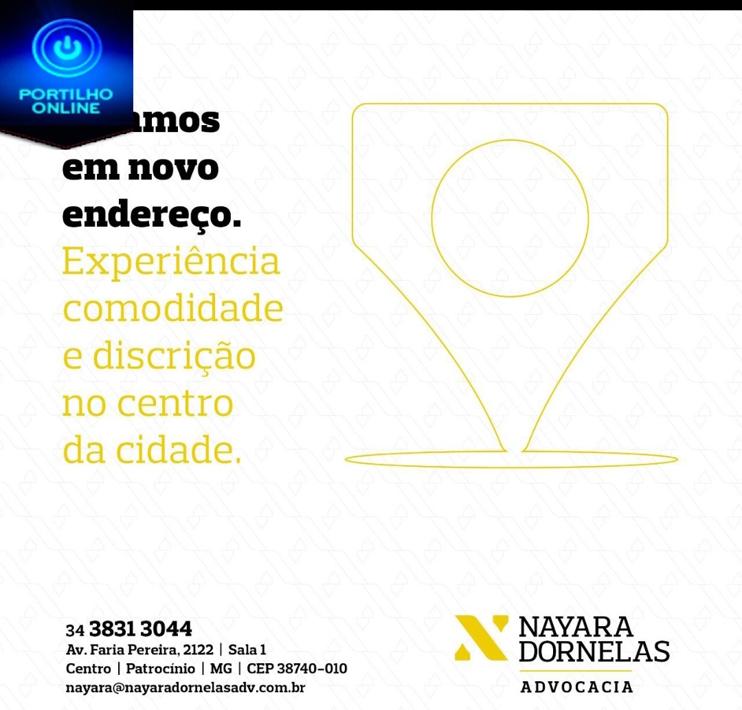 🤜⚖🤛👍👏👉 DRA. NAYARA DORNELAS ADVOCACIA INFORMA. MUDANÇA DE ENDEREÇO…