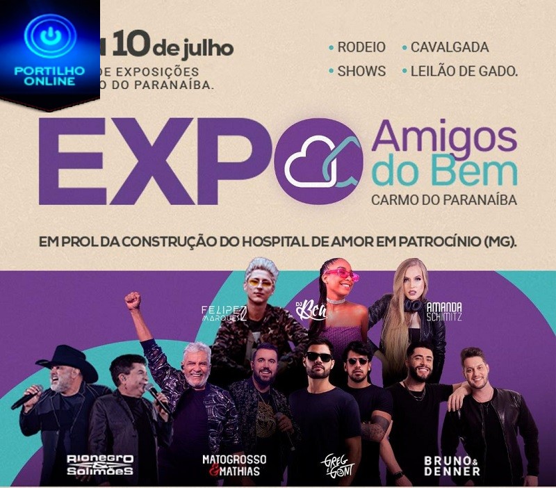 👉👍👏👏👏👏Carmo do Paranaíba é mais uma cidade a abraçar o HC Patrocínio e vai realizar a Expo Amigos do Bem