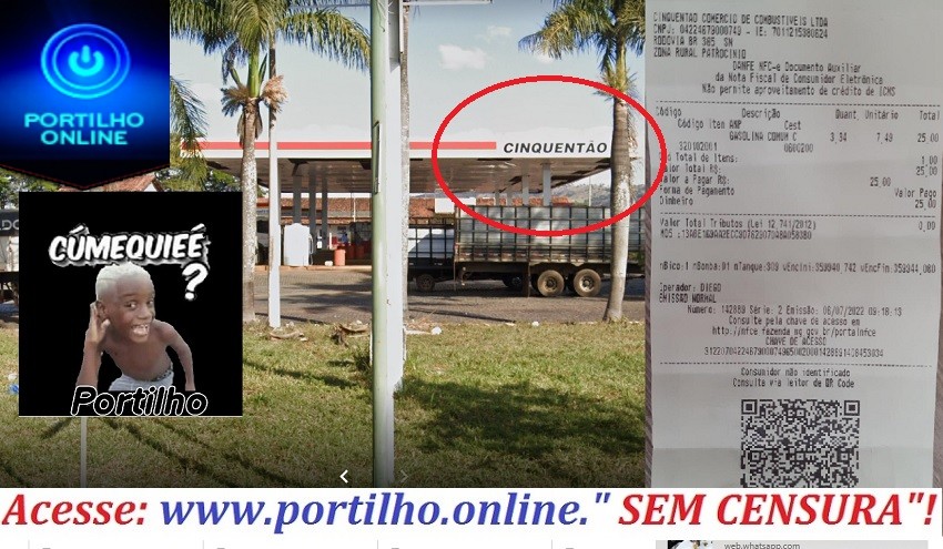 ▶😳😮💶💰😱⚖❌⛽🚀⛽🚀SONEGAÇÃO DE IMPÓSTO DO POSTO CINQUENTÃO?!?!?!? Portilho olha o documento que o posto cinquentão da BR 365 próximo a Guimarânia está emitindo …