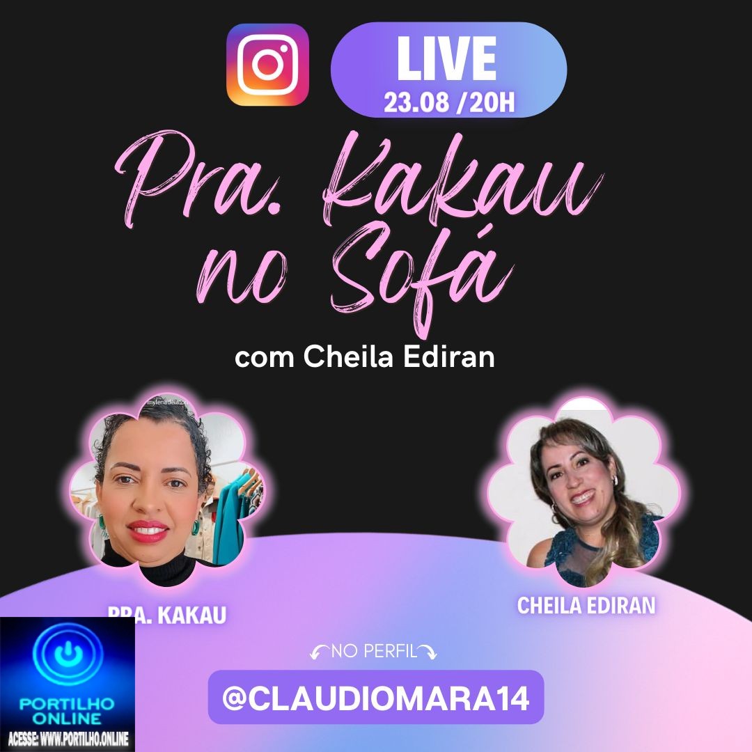 👉👀🔍👍✍👏👏👏👁🤳✍Nesta terça feira dia, 23/08/22, assista a Life com a Pastora KAKAU NO SOFÁ!!!