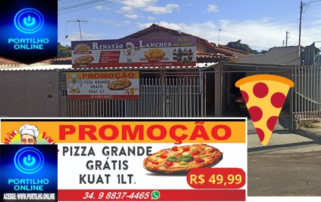 👉👍👏👏🧀🍔🍟🍝🍕🍜RENATÃO LANCHES tem preços especiais em lanches e pizzas.