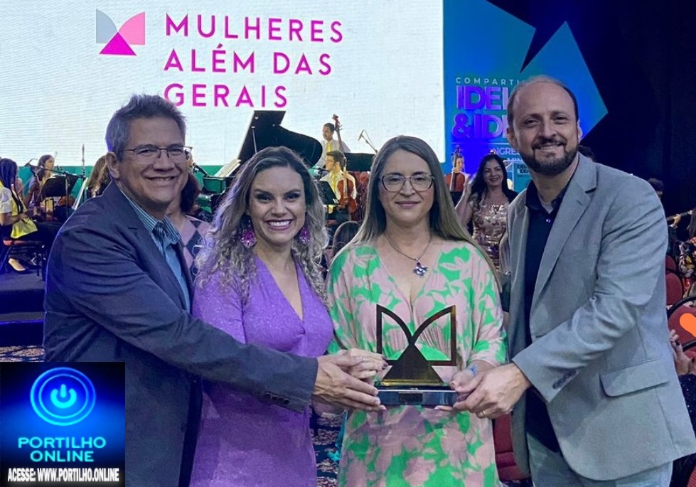 👉👍🏆👏👊🚀✍*Empresária e jornalista Leid Carvalho recebe o prêmio Mulher Além das Gerais*