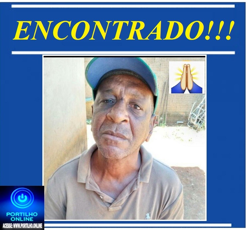 👉👊👍🚀👏🚨🚔✍👍🙏🙌ENCONTRADO!!! ESTÁ NA PENITA. Leonardo Ferreira dos Santos 60 anos.