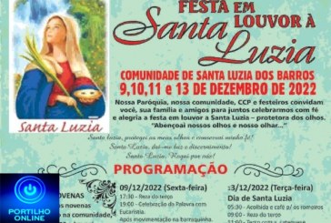 👉✍👏🙌👍🐎🐎🐴GRANDIOSA FESTA NO POVOADO DE SANTA LUZIA DOS BARROS!!! DIAS ,: 09,10,11,12 e 13 de dezembro.