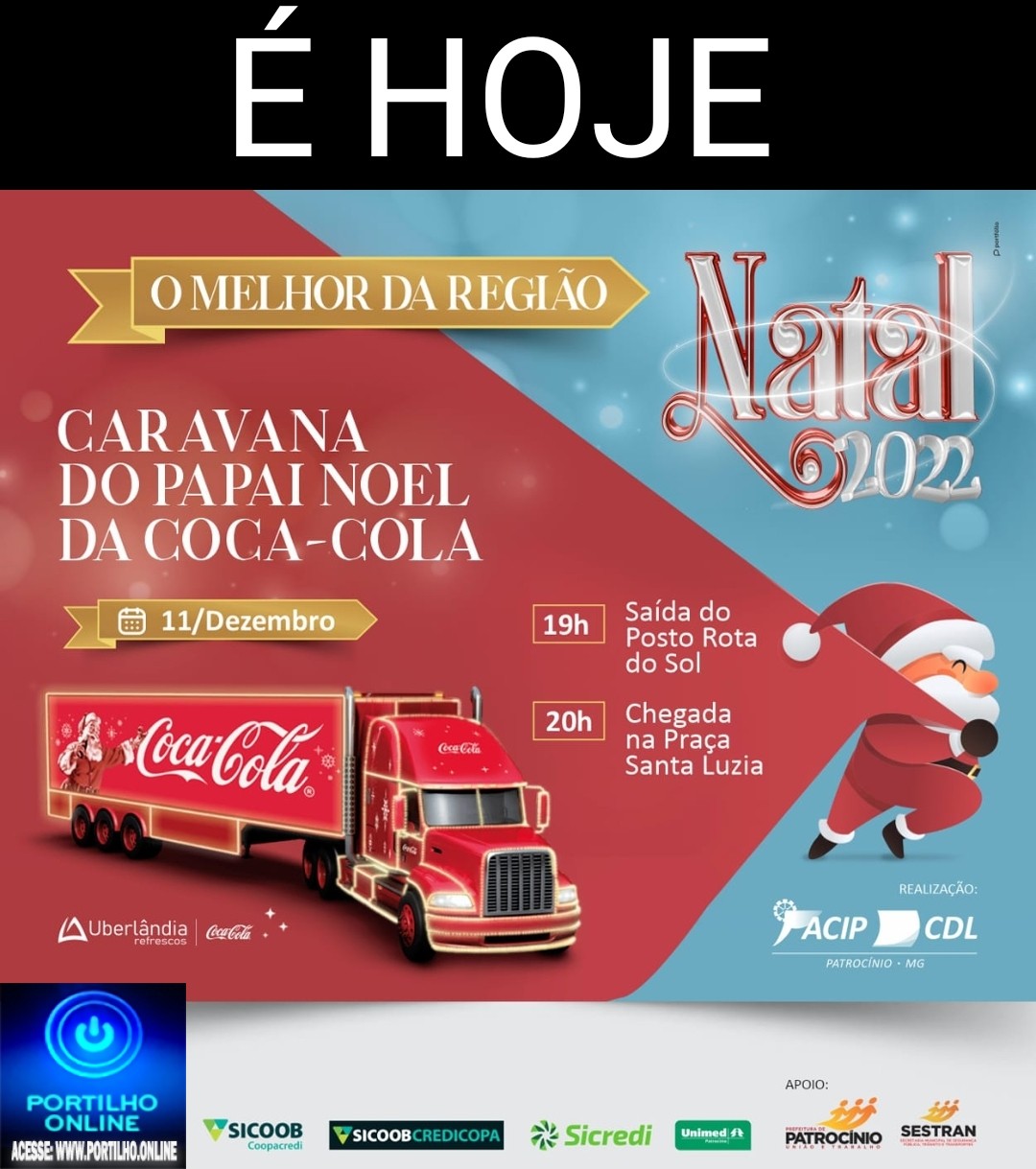 👉🚀👍👏🤙🎄🌲🤶🎅CARAVANA DO PAPAI DO PAPAI NOEL, SAI HOJE  DO PORTA DO ROTA DO SOL