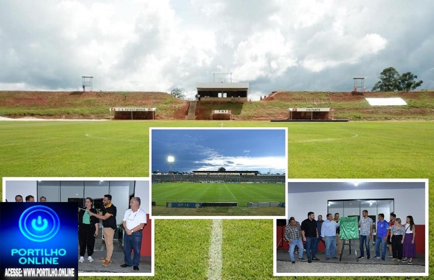 👉🙌👏📢⚽👁👏🤝👍VEREADORES PARTICIPAM DE INAUGURAÇÃO DAS CABINES DE TV DO ESTÁDIO MUNICIPAL PEDRO ALVES DO NASCIMENTO     